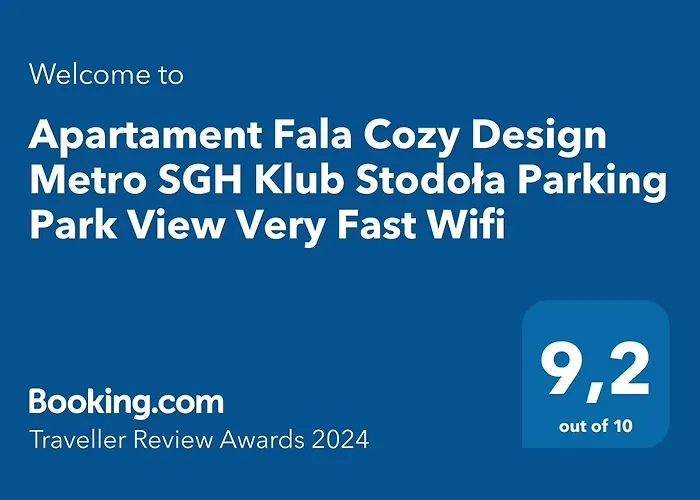 Apartament Fala Metro Sgh Klub Stodola Parking Parkview Fast Wifi